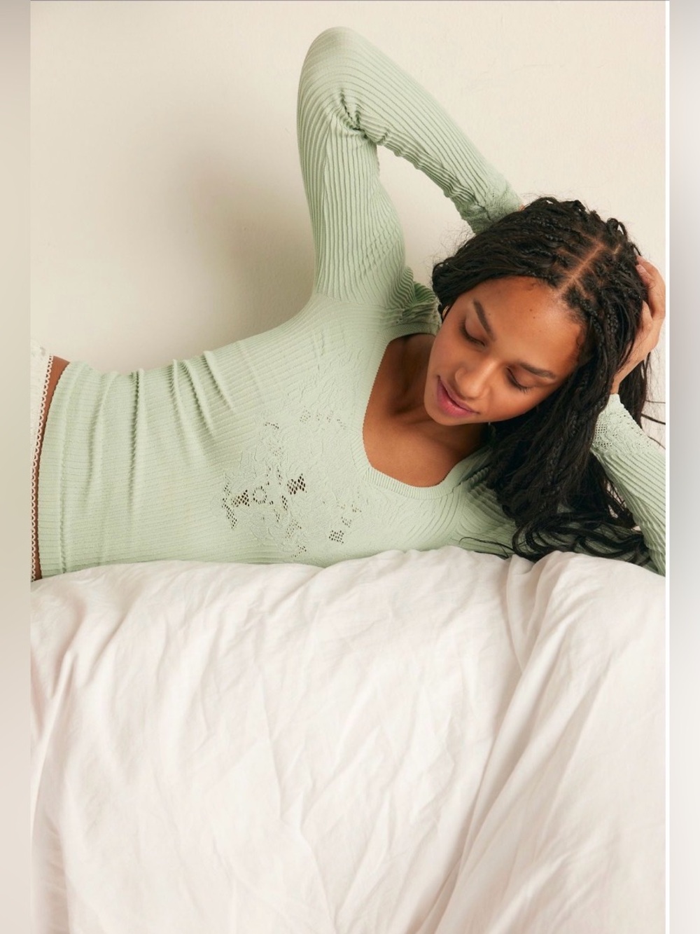 FREE PEOPLE Dynamic Duo Long Sleeve Top